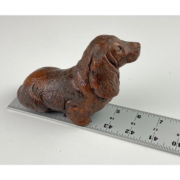 Vintage Cocker Spaniel Droopy Earred Dog Figurine BU0604 - Picture 9 of 9